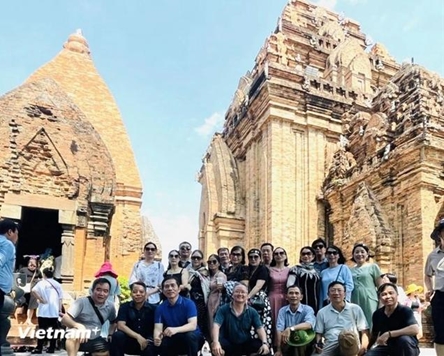 Khanh Hoa’s 1000-year-old Cham towers become tourist hotspots